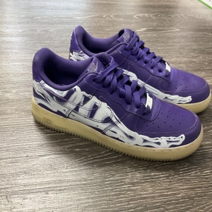 NIKE Air Force 1 Purple Skeleton SIZE 7M