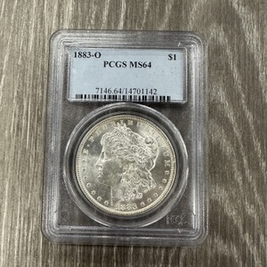 1883 O MORGAN DOLLAR MS64