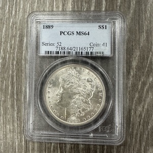1889 P MORGAN DOLLAR MS64