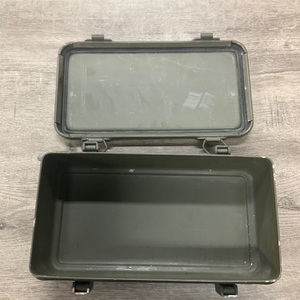 MILITARY SURPLUS METAL FIRST AID CAN