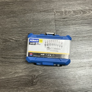 KOBALT 20 PIECE RATCHET SET