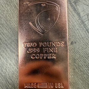 2LB COPPER BAR