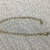 Two tone Gold Figaro Bracelet 2.9g/14kt 