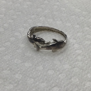 Silver 0.925% Dolphin Ring