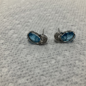 White Gold Dangle Earrings 2.9g/14kt 