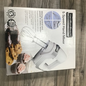 HAMILTON BEACH 5 SPEED HAND MIXER