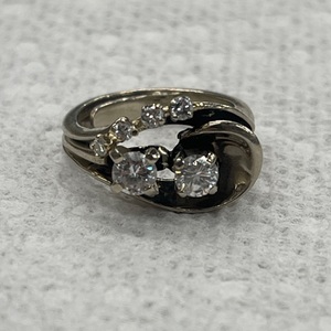 White Gold Cocktail Ring 6g/14kt 