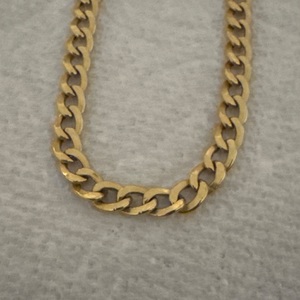 Yellow Gold Curb Chain Sz:23.5"