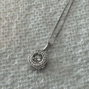 White Gold Chain Necklace 2.5g/14kt 