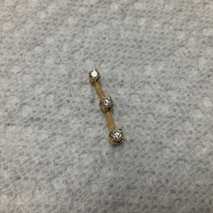 Yellow Gold Diamond Pendant 1.4g/14k