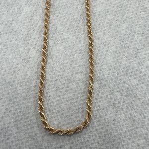 Yellow Gold Rope Chain 17.8g/18kt 