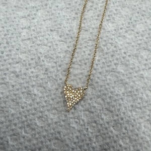 Yellow Gold Heart Necklace 1.9g/14kt