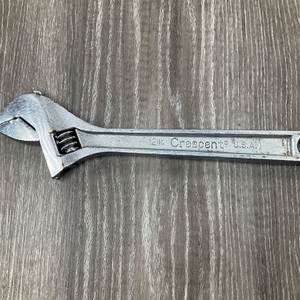12" ADJUSTABLE CRESCENT USA WRENCH