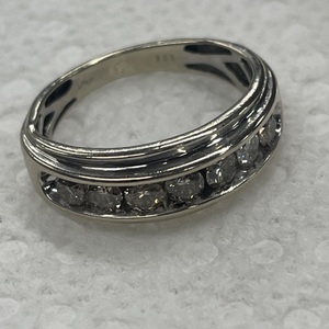 White Gold Band Ring 4g/10kt
