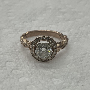 Gold 14kt Rose 2.19dwt Ring 