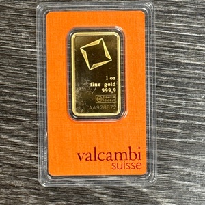 Valcambi 1oz gold bullion