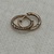 Female Rose Gold Hoops Earrings 1.3g/10kt