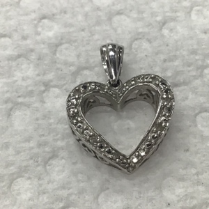 Heart Pendant 1.7g/10kt 