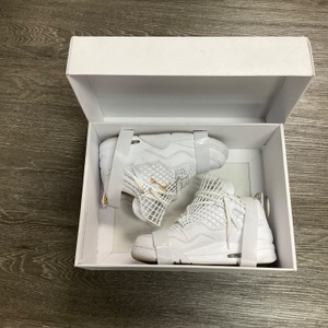 NIKE AIR JORDAN 4 NET SHOES SIZE 7 WMNS FN7251 107 WITH ORIGINAL BOX 