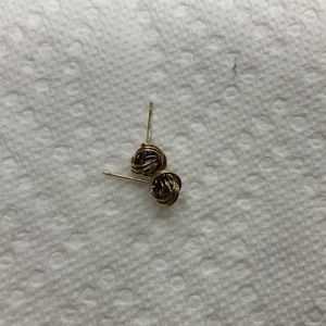 Gold 14kt 0.70 Earrings
