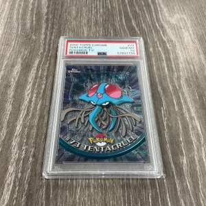 2000 TOPPS CHROME TENTACRUEL POKEMON T.V. PSA 10