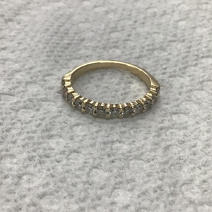 Yellow Gold Band Ring 1.7g/14kt