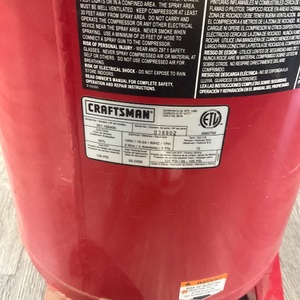 CRAFTSMAN 12 GALLON AIR COMPRESSOR 