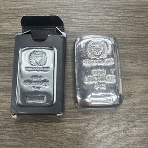 GERMANIA MINT  5OZ SILVER BAR 