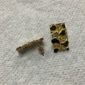 Yellow Gold Studs Earrings 5.5g/10kt 