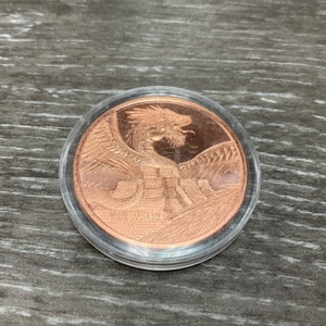DRAGON COPPER 1OZ COINS