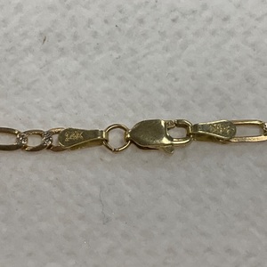 14kt Yellow Gold Figaro 18" Chain 6.1GR 