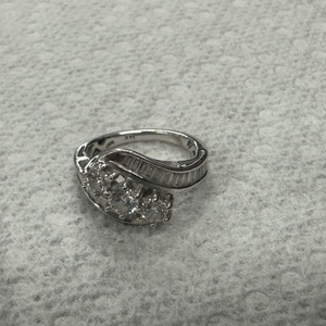 White Gold Wedding Set Ring 3.7g/14kt 