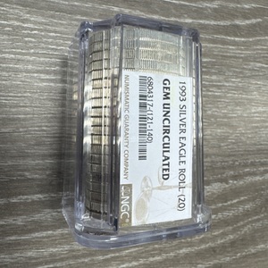 TUBE OF 1 OZ .999 SILVER EAGLES