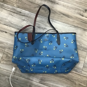 COACH CITY TOTE FLORAL