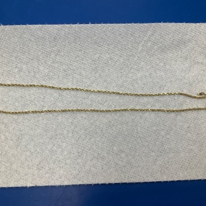Unisex Yellow Gold Rope Necklace 6.7g/10kt FASHON