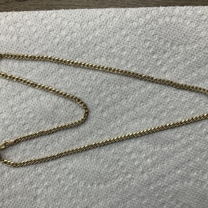 Yellow Gold Cuban Chain Sz:21 
