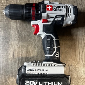 PORTER CABLE 20V DRILL W BATTERY
