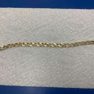 Male Yellow Gold Bracelet Bracelet 16.2g/14kt 