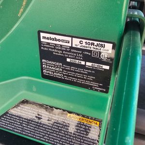 METABO 10" TABLE SAW C 10RJ(S) WITH STAND