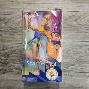 MATTEL STAR SKATER BARBIE 2002 WINTER OLYMPICS