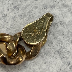 Gold 10kt Yellow Curb 15.4gr Bracelet 7 3/4"
