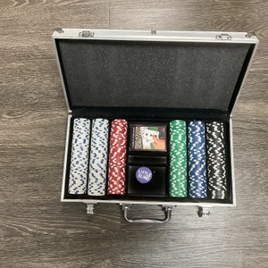 POKER CHIPS AND CARDS SET