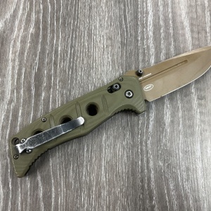 BENCHMADE 275 ADAMAS GREEN FOLDING POCKET KNIFE