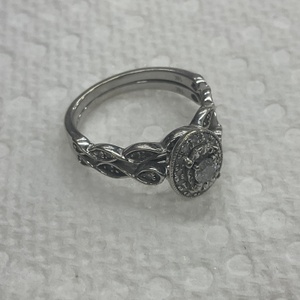 Gold 14kt Diamond 4.0gr Wedding Set