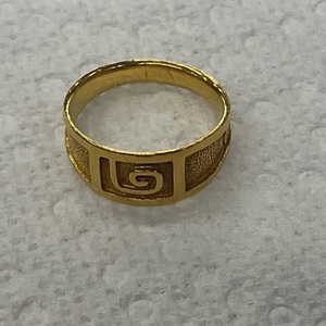 Yellow Gold Band Ring 4.6g/22kt 