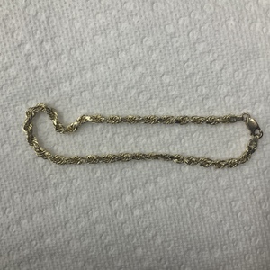 Yellow Gold Rope Bracelet Sz:10 3g/10kt 