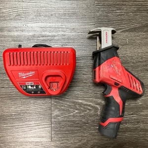 MILWAUKEE 2420-20 HACKZALL 12V RECIPROCATING SAW WITH BATTERY AND CHARGER