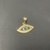 Yellow Gold Pendant Pendant 0.5g/10kt 