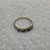 Yellow Yellow Gold Fashion Ring Sz:10 1.9g/14kt - 6 Diamond Blue Unknowns 0.180ct/0.04g, 3 Diamond W