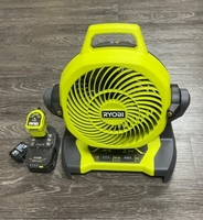 RYOBI PCL851 ONE+ 18V CORDLESS 7-1/2 in. BUCKET TOP MISTING FAN KIT IWTH 1.5AH B